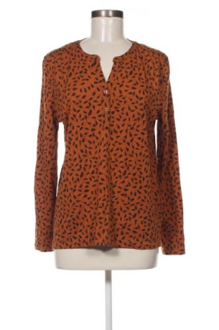 Γυναικεία μπλούζα Tom Tailor, Μέγεθος L, Χρώμα Καφέ, Τιμή 3,86 €