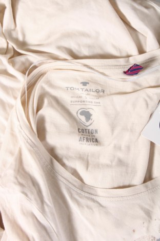 Γυναικεία μπλούζα Tom Tailor, Μέγεθος S, Χρώμα  Μπέζ, Τιμή 14,85 €