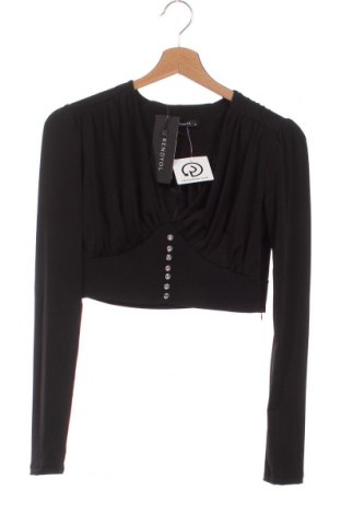 Bluză de femei Trendyol, Mărime S, Culoare Negru, Preț 35,53 Lei