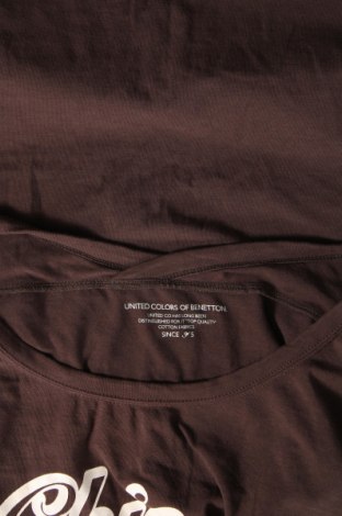 Дамска блуза United Colors Of Benetton, Размер L, Цвят Кафяв, Цена 4,32 лв.