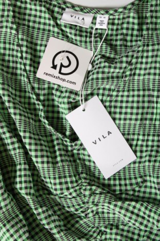 Γυναικεία μπλούζα VILA, Μέγεθος M, Χρώμα Πράσινο, Τιμή 2,06 €