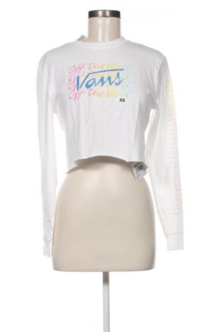 Дамска блуза Vans, Размер XS, Цвят Бял, Цена 18,00 лв.