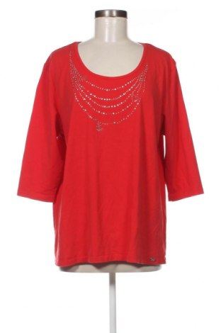 Γυναικεία μπλούζα Via Appia, Μέγεθος XXL, Χρώμα Κόκκινο, Τιμή 14,85 €