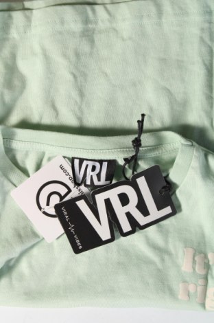 Γυναικεία μπλούζα Viral Vibes, Μέγεθος L, Χρώμα Πράσινο, Τιμή 5,20 €
