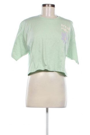 Дамска блуза Viral Vibes, Размер L, Цвят Зелен, Цена 9,36 лв.