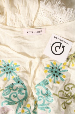 Γυναικεία μπλούζα Voyelles, Μέγεθος M, Χρώμα Λευκό, Τιμή 11,75 €