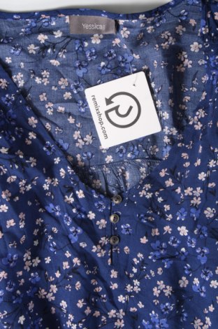 Damen Shirt Yessica, Größe L, Farbe Blau, Preis 3,31 €