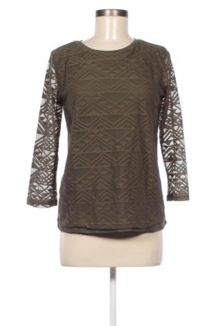 Γυναικεία μπλούζα Yfl Reserved, Μέγεθος L, Χρώμα Πράσινο, Τιμή 9,85 €