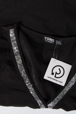 Дамска блуза Yoins, Размер S, Цвят Черен, Цена 5,13 лв.