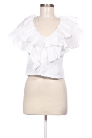 Дамска блуза Zara, Размер S, Цвят Бял, Цена 5,25 лв.