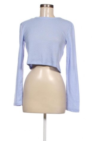 Дамска блуза Zara, Размер L, Цвят Син, Цена 6,40 лв.