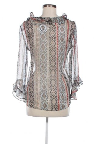 Дамска блуза Zara, Размер S, Цвят Многоцветен, Цена 6,60 лв.
