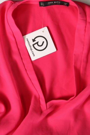 Дамска блуза Zara, Размер S, Цвят Розов, Цена 20,00 лв.