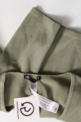 Γυναικεία μπλούζα Zara, Μέγεθος L, Χρώμα Πράσινο, Τιμή 1,86 €