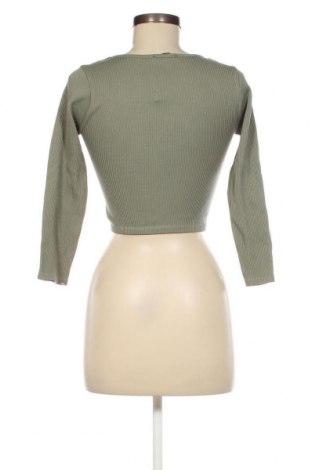 Дамска блуза Zara, Размер L, Цвят Зелен, Цена 5,40 лв.