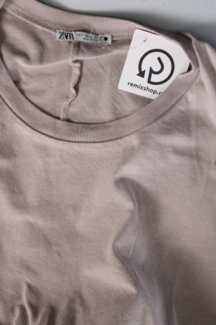 Γυναικεία μπλούζα Zara, Μέγεθος L, Χρώμα  Μπέζ, Τιμή 9,28 €