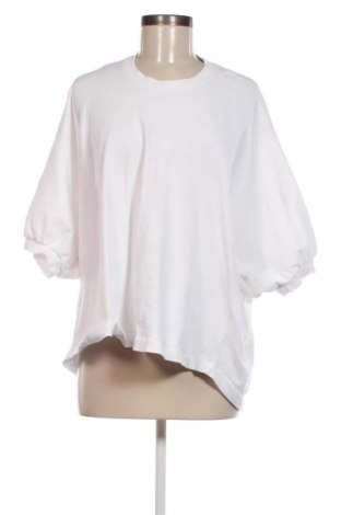 Γυναικεία μπλούζα Zara, Μέγεθος L, Χρώμα Λευκό, Τιμή 9,28 €