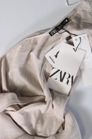 Bluză de femei Zara, Mărime S, Culoare Bej, Preț 138,00 Lei