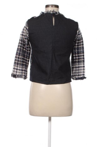 Дамска блуза Zara, Размер XS, Цвят Син, Цена 56,40 лв.