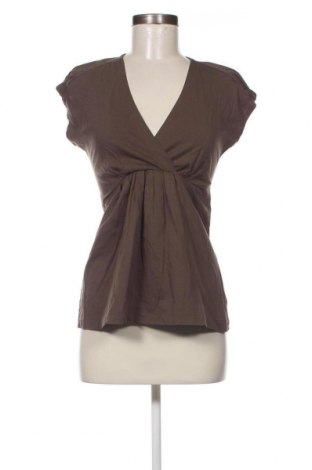 Дамска блуза Zara, Размер M, Цвят Кафяв, Цена 15,00 лв.
