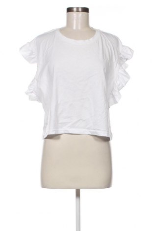 Damen Shirt Zara, Größe L, Farbe Weiß, Preis 15,31 €