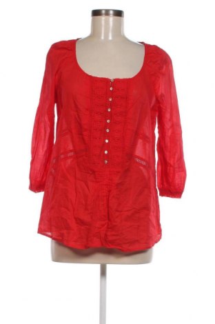 Дамска блуза Zara, Размер L, Цвят Червен, Цена 12,00 лв.