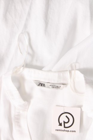 Damen Shirt Zara, Größe M, Farbe Weiß, Preis 10,00 €