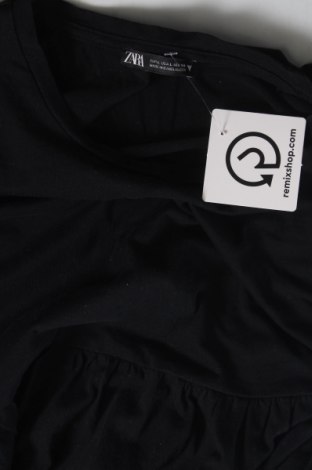 Γυναικεία μπλούζα Zara, Μέγεθος L, Χρώμα Μαύρο, Τιμή 7,62 €
