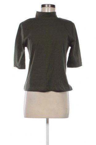 Γυναικεία μπλούζα Zara, Μέγεθος L, Χρώμα Πράσινο, Τιμή 5,57 €