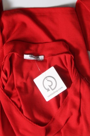 Bluză de femei Zara Trafaluc, Mărime M, Culoare Roșu, Preț 15,81 Lei