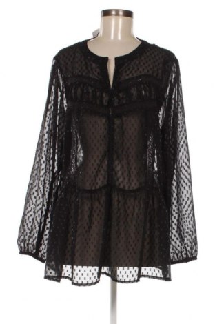 Damen Shirt Zizzi, Größe XXL, Farbe Schwarz, Preis 7,37 €
