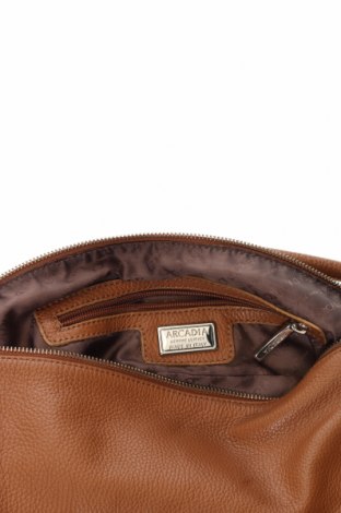 Γυναικεία τσάντα Arcadia, Χρώμα  Μπέζ, Τιμή 35,89 €