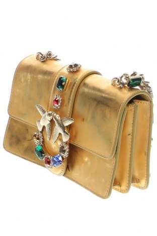 Γυναικεία τσάντα Pinko, Χρώμα Χρυσαφί, Τιμή 294,50 €