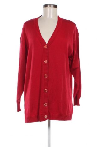 Damen Strickjacke, Größe XL, Farbe Rot, Preis 11,20 €