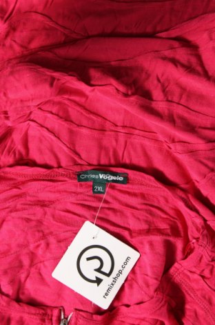 Γυναικεία ζακέτα Charles Vogele, Μέγεθος XXL, Χρώμα Ρόζ , Τιμή 17,94 €