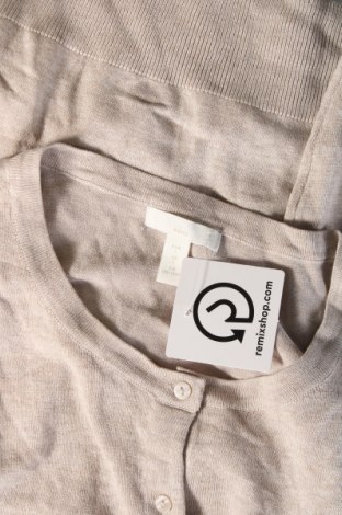 Damen Strickjacke H&M, Größe L, Farbe Beige, Preis € 5,12