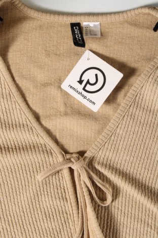 Damen Strickjacke H&M Divided, Größe L, Farbe Beige, Preis 4,15 €