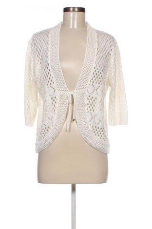 Γυναικεία ζακέτα Knitt, Μέγεθος XL, Χρώμα Εκρού, Τιμή 8,61 €