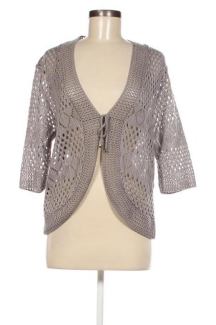 Damen Strickjacke Knitt, Größe L, Farbe Grau, Preis 4,64 €