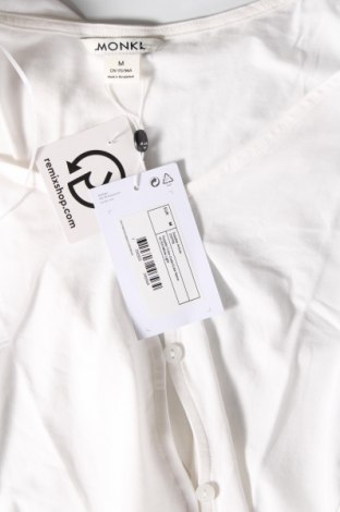 Γυναικεία ζακέτα Monki, Μέγεθος M, Χρώμα Λευκό, Τιμή 4,29 €