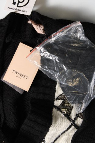 Damen Strickjacke TWINSET, Größe L, Farbe Schwarz, Preis € 140,72
