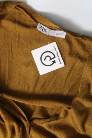 Дамска жилетка Zara, Размер S, Цвят Зелен, Цена 6,00 лв.