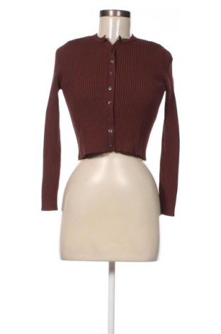 Damen Strickjacke Zara, Größe S, Farbe Braun, Preis 21,85 €