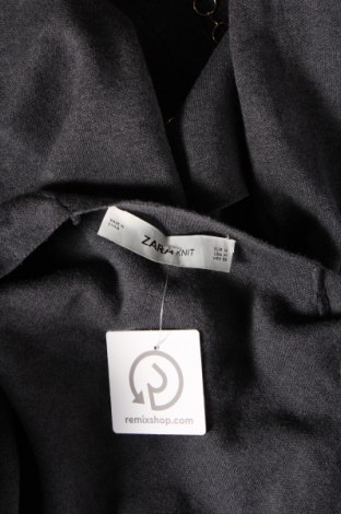 Дамска жилетка Zara Knitwear, Размер M, Цвят Сив, Цена 6,80 лв.
