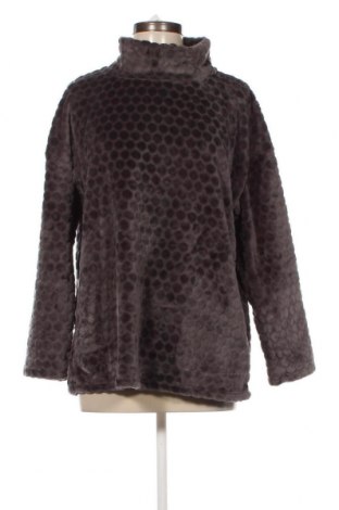 Damen Fleece Shirt Laura Torelli, Größe M, Farbe Grau, Preis 4,63 €