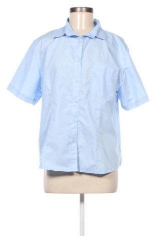 Γυναικείο πουκάμισο, Μέγεθος 3XL, Χρώμα Μπλέ, Τιμή 6,91 €