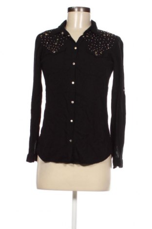 Γυναικείο πουκάμισο, Μέγεθος M, Χρώμα Μαύρο, Τιμή 2,78 €