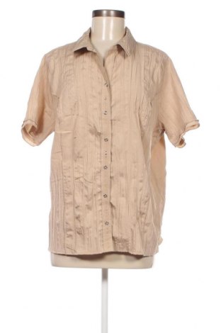 Γυναικείο πουκάμισο, Μέγεθος L, Χρώμα  Μπέζ, Τιμή 3,25 €