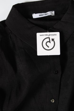 Γυναικείο πουκάμισο About You, Μέγεθος S, Χρώμα Μαύρο, Τιμή 4,33 €