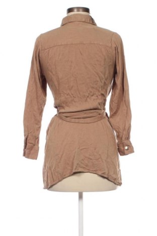 Γυναικείο πουκάμισο Amisu, Μέγεθος XS, Χρώμα  Μπέζ, Τιμή 2,78 €